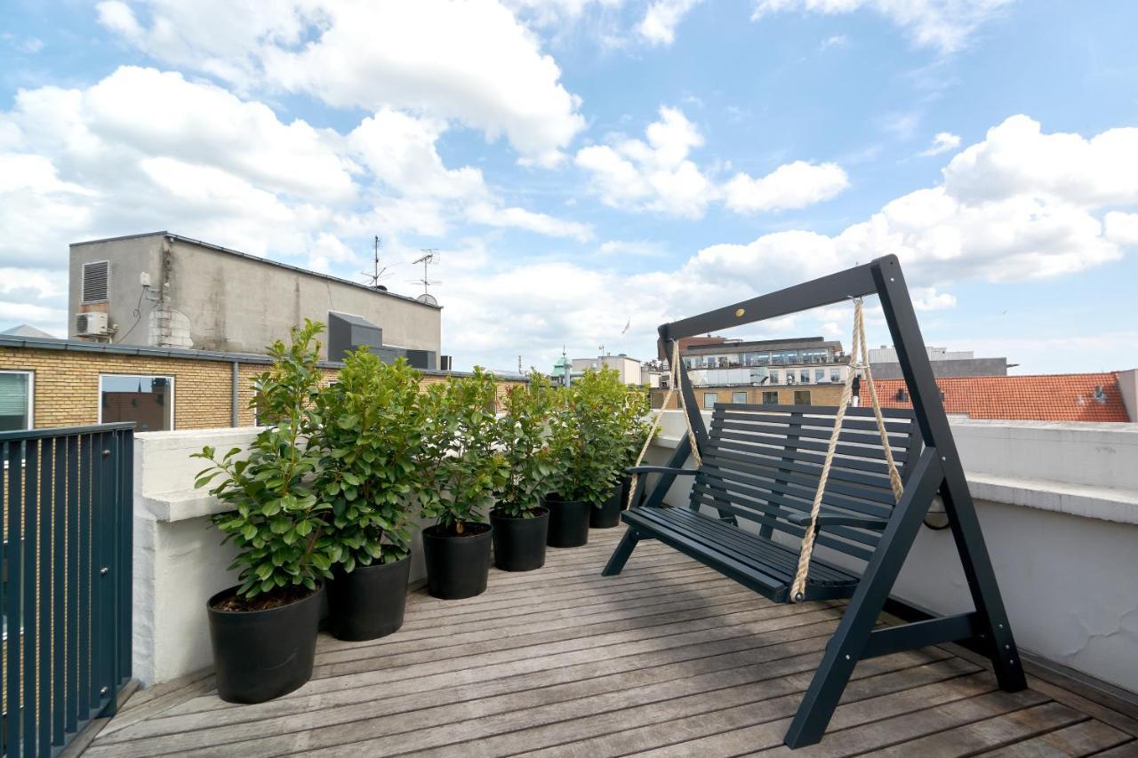 Luxury Penthouse - Private Balcony - Heart Of Copenhagen Apartment Exterior photo